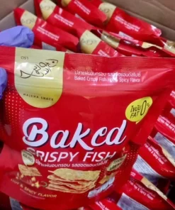 Baked Crispy Fish Hot & Spicy Flavor