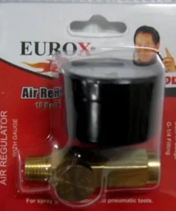 วาล์วปรับแรงดันทองเหลือง+เกย์ลม EUROX