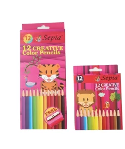 Sepia สีไม้ 12 สี